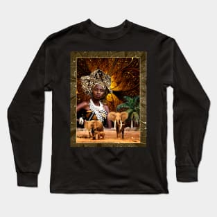 Nigerian Goddess Long Sleeve T-Shirt